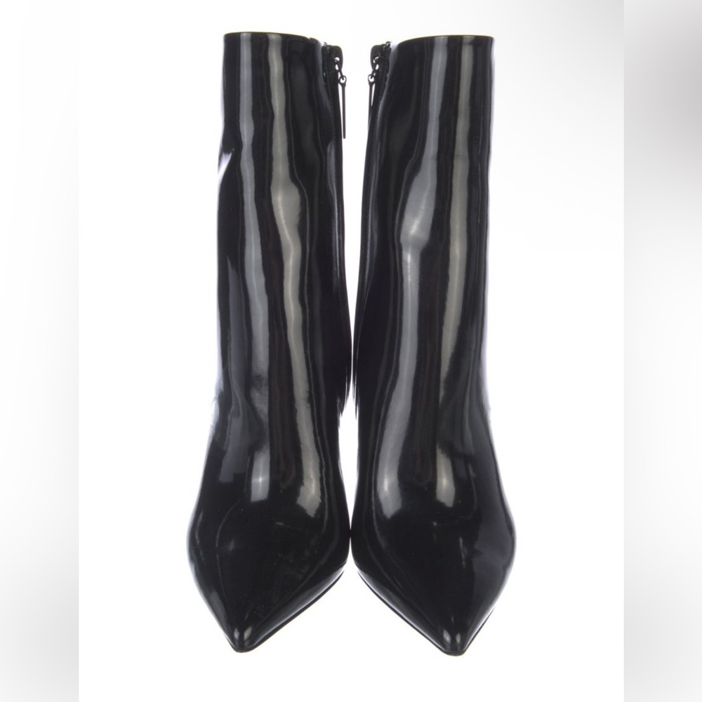 Yves Saint Laurent YSL Opyum 110 Logo Heel Ankle Booties Black EU 36 NWT - Picture 15 of 16